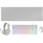 Mars Gaming Pack Gaming MCP-RGB3 Blanco (Teclado, Ratón, Auriculares y Alfombrilla XXL) lifetstyle